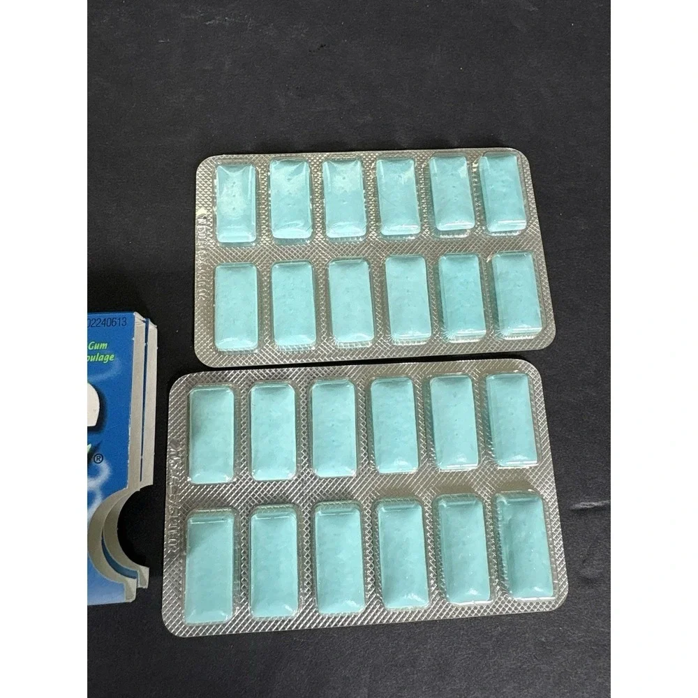 Vintage Wrigley's Alpine Menthol & Eucalyptus Gum Empty Display Package